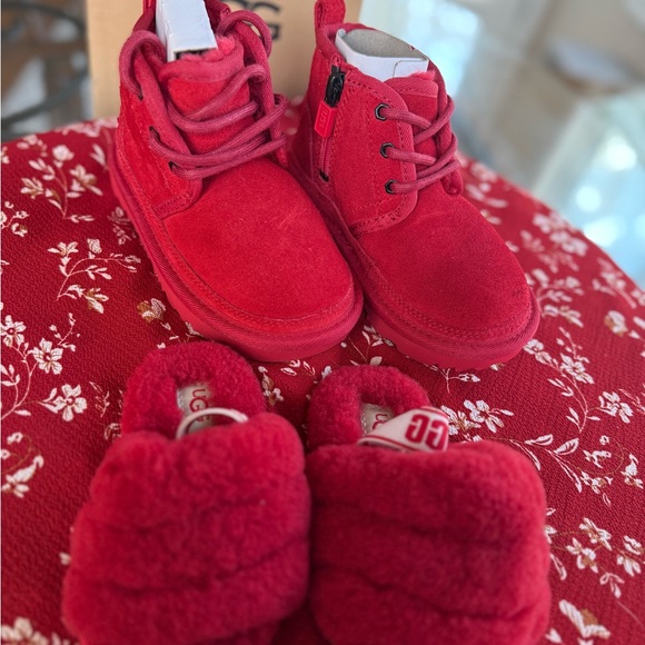UGG Vibrant Red Boots and Slippers - Picture 8 of 10